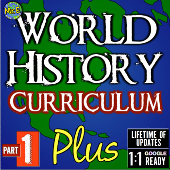 Preview of World History Ancient History Curriculum | Part 1 World History PLUS Curriculum