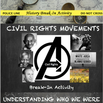 Preview of Civil Rights/Apartheid Digital Break Out DBQ Activity