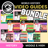 World History Crash Course Video Guide BUNDLE