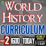 World History Curriculum Part 2 | 1500s to Modern Day