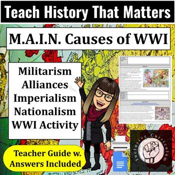 Preview of World History DBQ: Alliances, Imperialism, Nationalism, and Militarism in WWI 