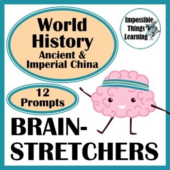 Preview of World History Discussion Questions & Writing Prompts: Ancient China