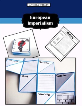 Preview of World History: European Imperialism - Squash Book Project (Unit Summary)