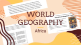 World History/Geography: Africa Unit