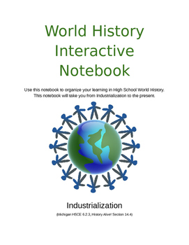 Preview of World History - Industrialization - Interactive Notebook for Chromebook