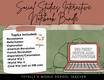 Preview of World History Interactive Notebook Bundle!