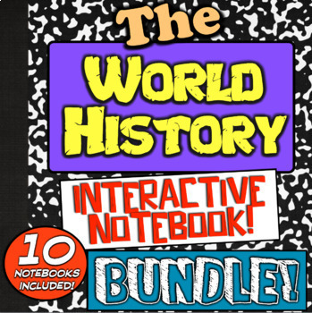 Preview of World History Interactive Notebooks | Ancient Civilizations + World History INBs