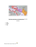 World History:  Islamic Empires in Asia Vocabulary Activity
