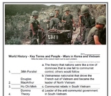 World History - Key Terms and People - (77) Wars in Korea 