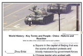 World History - Key Terms and People - (88) China - Reform