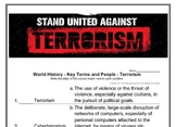 World History - Key Terms and People - (92) Terrorism