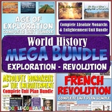 World History MEGA Bundle #4: Age of Exploration to French