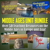 World History Middle Ages Unit Bundle for Medieval Europe 