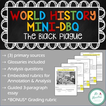 Preview of World History Mini-DBQ: The Black Plague