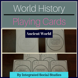 World History Playing Cards: Ancient World
