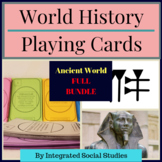World History Playing Cards: Ancient World FULL BUNDLE
