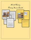 World History: 10 Primary/Secondary Source Resource Bundle
