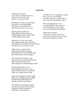 world history rap lyrics by andrew gordon teachers pay