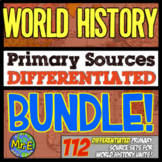 World History Reading Passages | 112 Differentiated World 