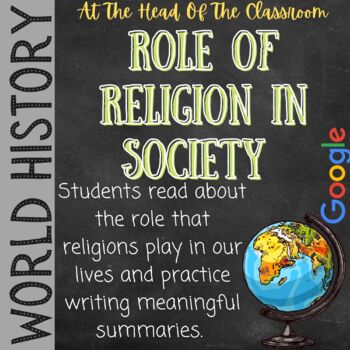 Preview of World History: Role of Religion in Society