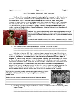 Preview of World History: The Death of Joseph Stalin