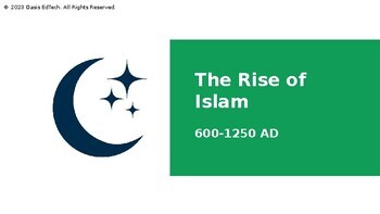 Preview of World History: The Rise of Islam (600-1250 AD) Google Slides