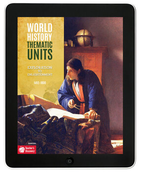 Preview of World History Thematic Unit: Exploration to Enlightenment Download