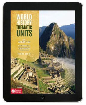 Preview of World History Thematic Unit: The Americas Download