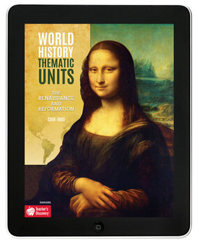 Preview of World History Thematic Unit: The Renaissance and Reformation Download