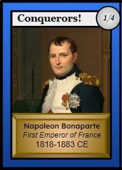 Preview of World History Trading Cards by Mr. Frank FULL SET