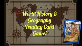 Preview of World History Trading Cards by Mr. Frank SAMPLE