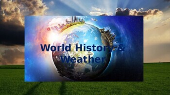 Preview of Social Studies - Weather (STEM) and Military Influence