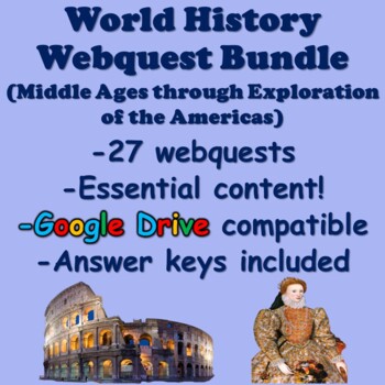 Preview of World History Curriculum Bundle