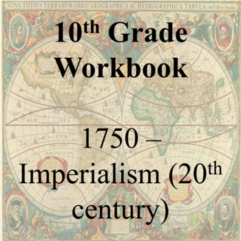 Preview of World History Workbook (5 Units)