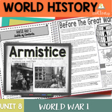 World History World War 1 Interactive Notebook Unit with L