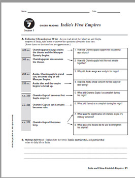 Preview of World History (comprehensive) Guided Reading and Scaffolded Note Taking Guides