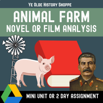 World History or AP Euro: Animal Farm & the Russian Revolution - film or  novel