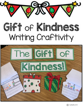 Preview of World Kindness Day | Christmas Kindness Writing and Craft