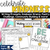 Kindness Writing and Challenge Be Kind Grams Bulletin Boar