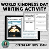 World Kindness Day Writing Activity!