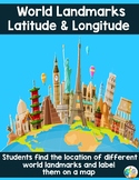 World Landmarks - Latitude & Longitude