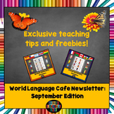 World Language Cafe Newsletter (September Edition)