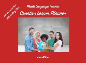 Preview of World Language Teacher Creative Lesson Planner