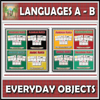 Preview of World Languages (A-B) – Everyday Objects