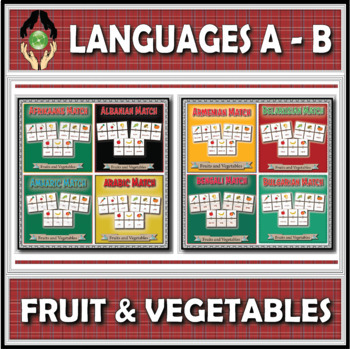 Preview of World Languages (A-B) – Fruit and Vegetables