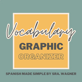 World Languages Vocabulary Organizer