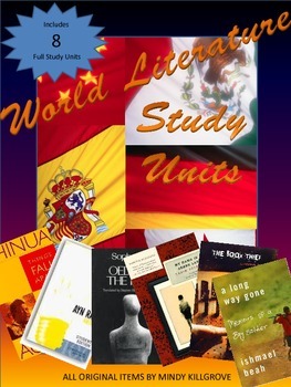 Preview of World Literature: A Collection of Novel Study Units (8 Included)