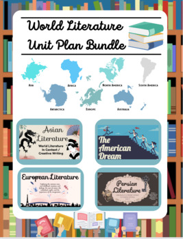 Preview of World Literature BUNDLE: 4 UNITS ( YEAR LONG)