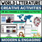 World Literature Bell Ringers | World Lit Activities for 1