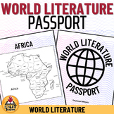 World Literature Passport for Tracking Reading | EDITABLE